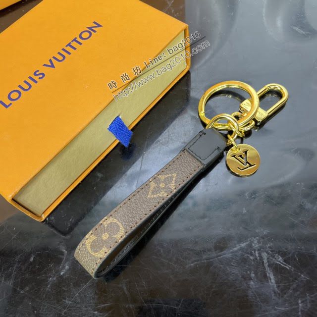 LOUIS VUITTON專櫃新款包包 路易威登DRAGONNE包飾 LV吊墜鑰匙扣 M61950  ydh4052